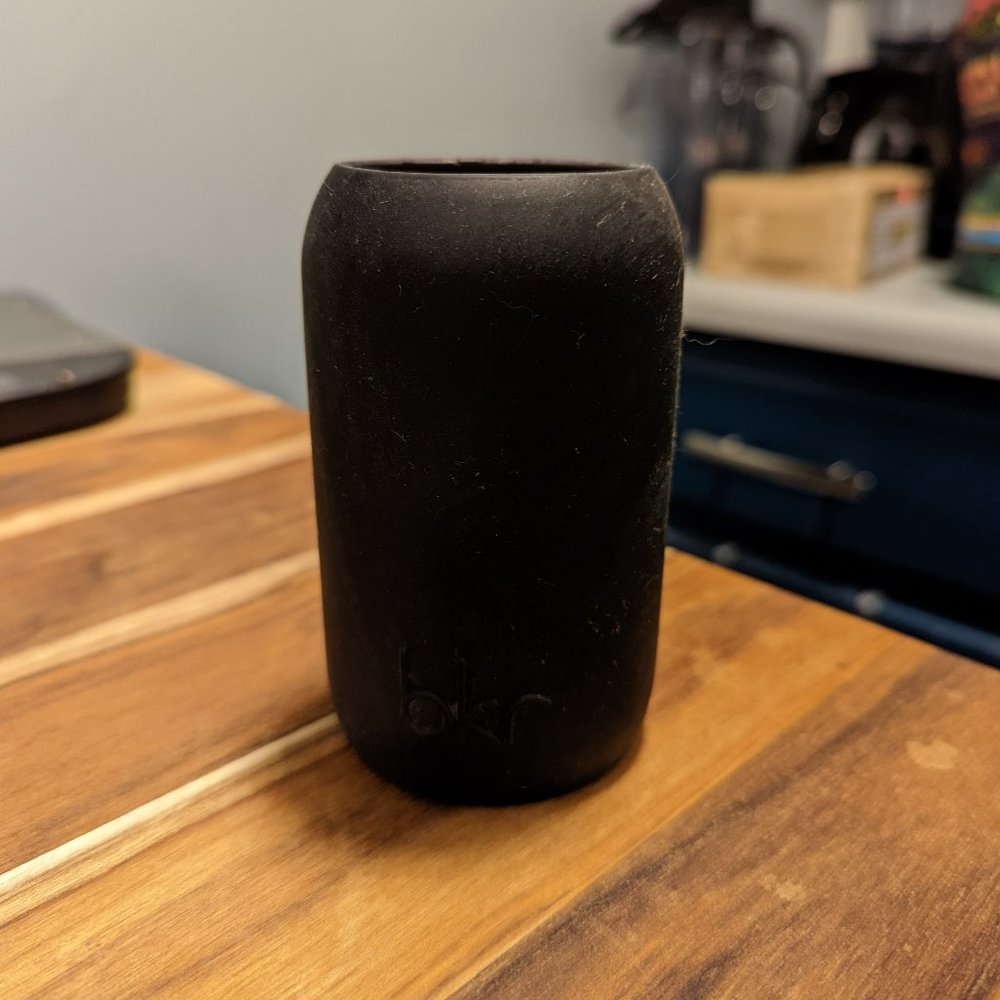 bkr Teeny 250ml Jet Black Sleeve